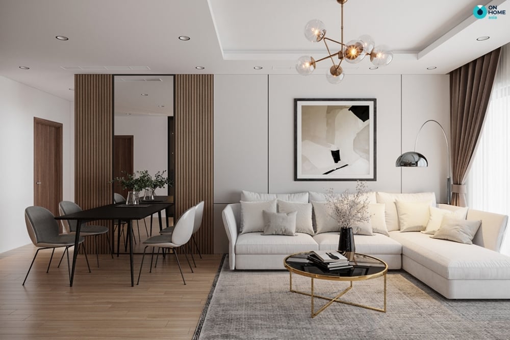 Thiết kế nội thất căn hộ chung cư theo phong cách hiện đại