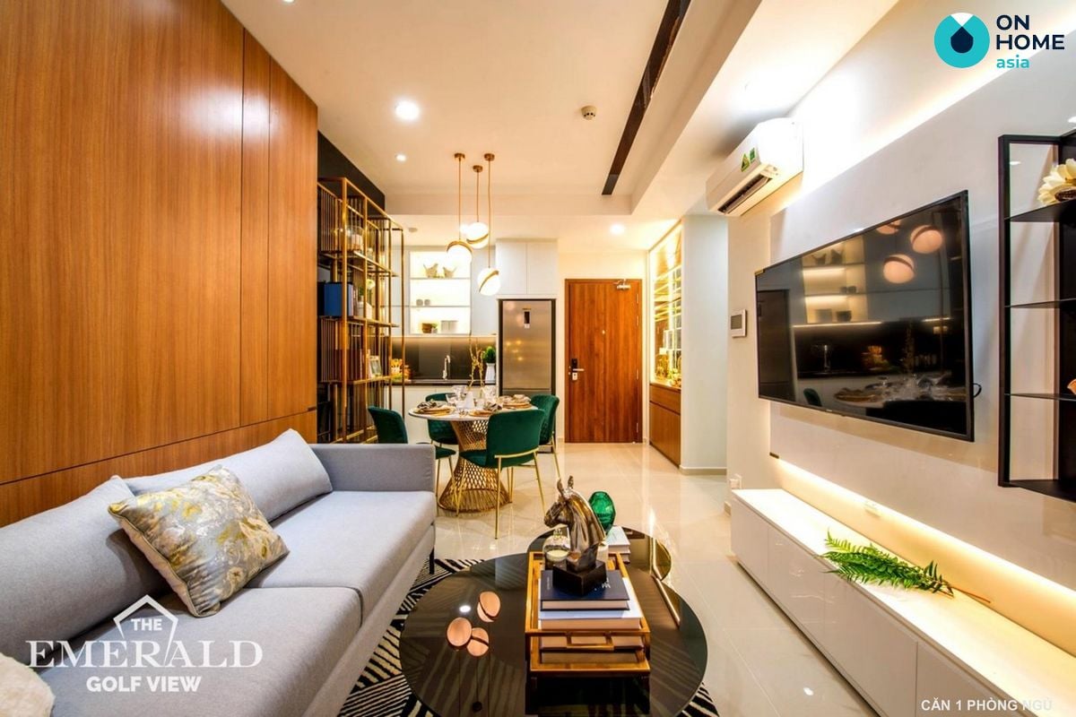 Thiết kế nội thất căn hộ The Emerald Golf View