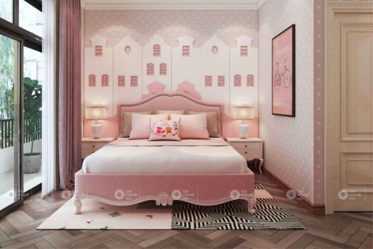 100 mẫu phòng ngủ màu hồng đẹp đê mê