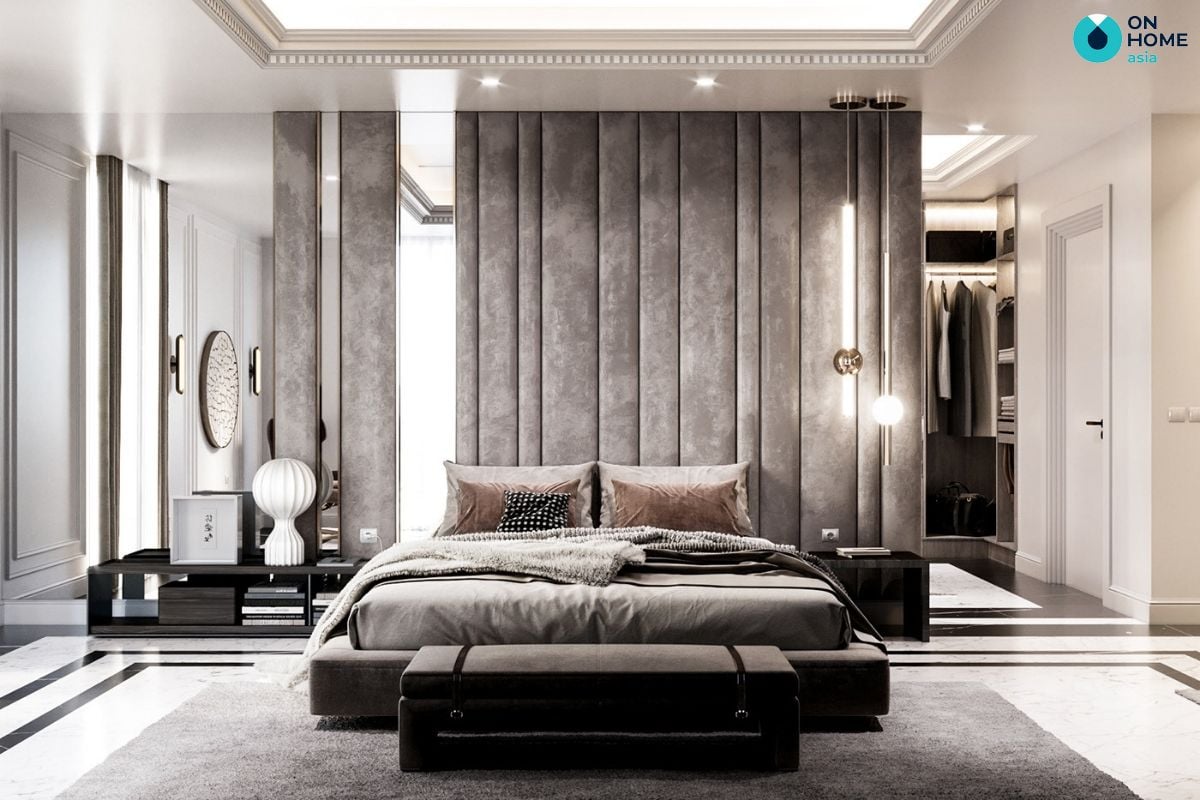 Thiết kế nội thất phòng ngủ Luxury