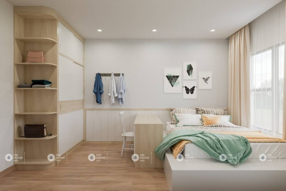 Nội thất Sora Gardens II căn hộ 1 phòng ngủ