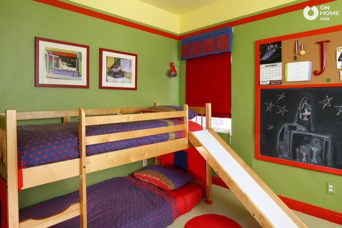 Phòng ngủ có giường tầng