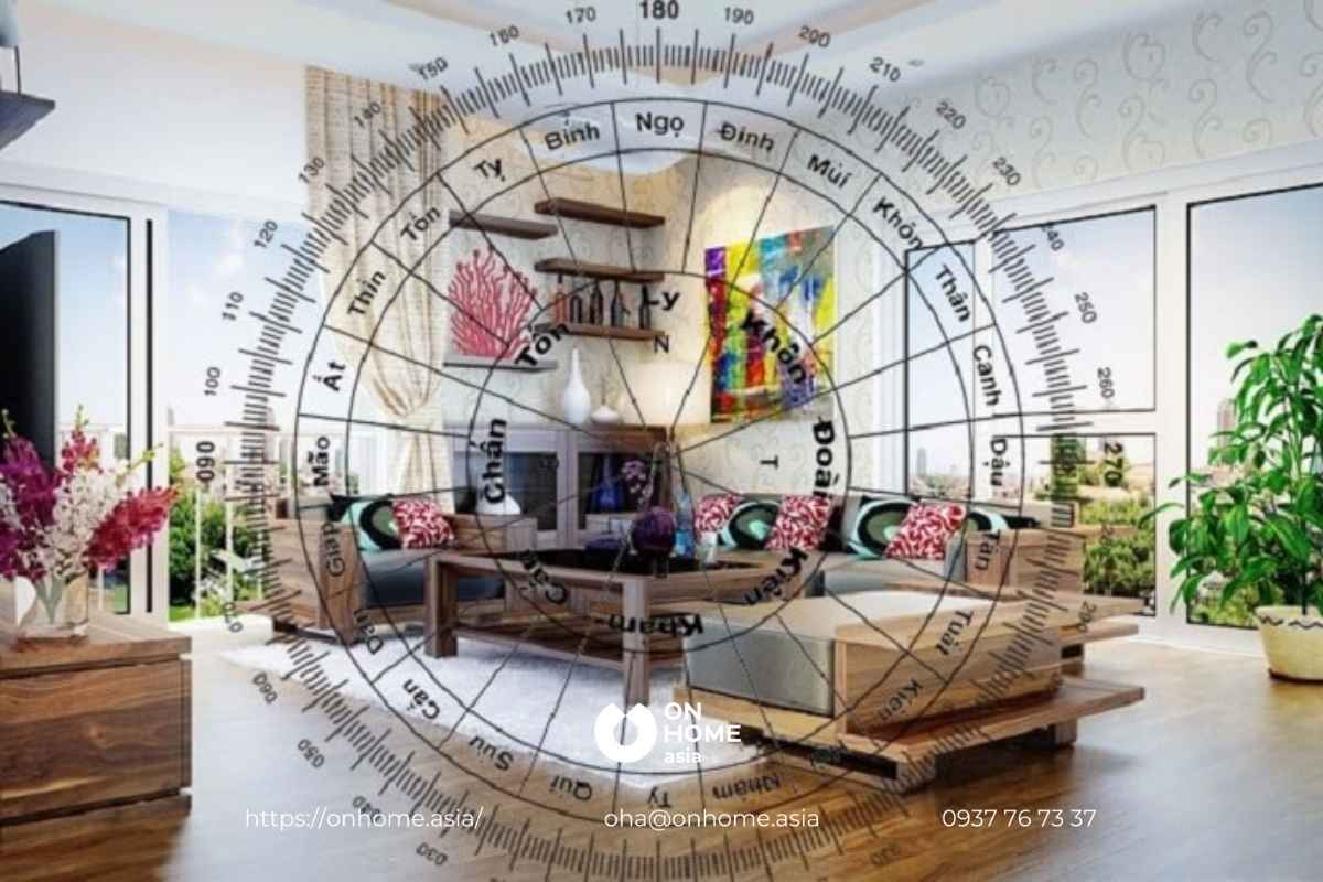 Thiết kế nội thất phù hợp phong thủy