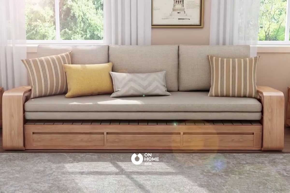 Ghế sofa thông minh tiết kiệm diện tích