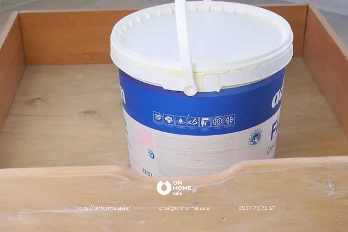 Sử dụng sơn phấn cho đồ nội thất