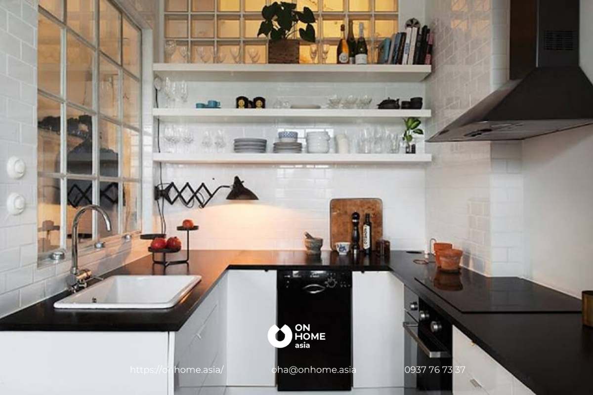 Sử dụng nội thất thông minh cho nhà bếp nhỏ