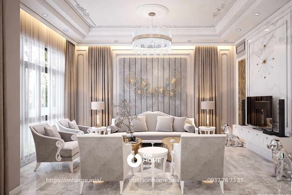 Mẫu thiết kế nội thất biệt thự song lập tối giản, tiện nghi cho phòng ngủ trẻ em