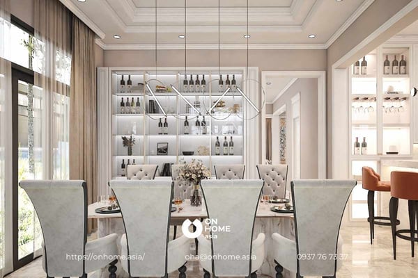 Mẫu thiết kế nội thất biệt thự song lập cho phòng ngủ bé trai 