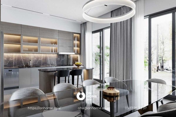 Đặc điểm của nội thất biệt thự song lập