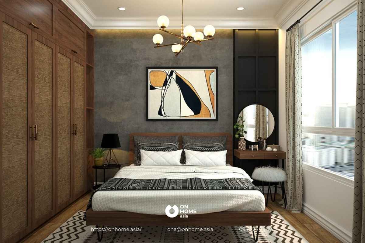 Thiết kế phòng ngủ 15m2 theo phong cách hiện đại