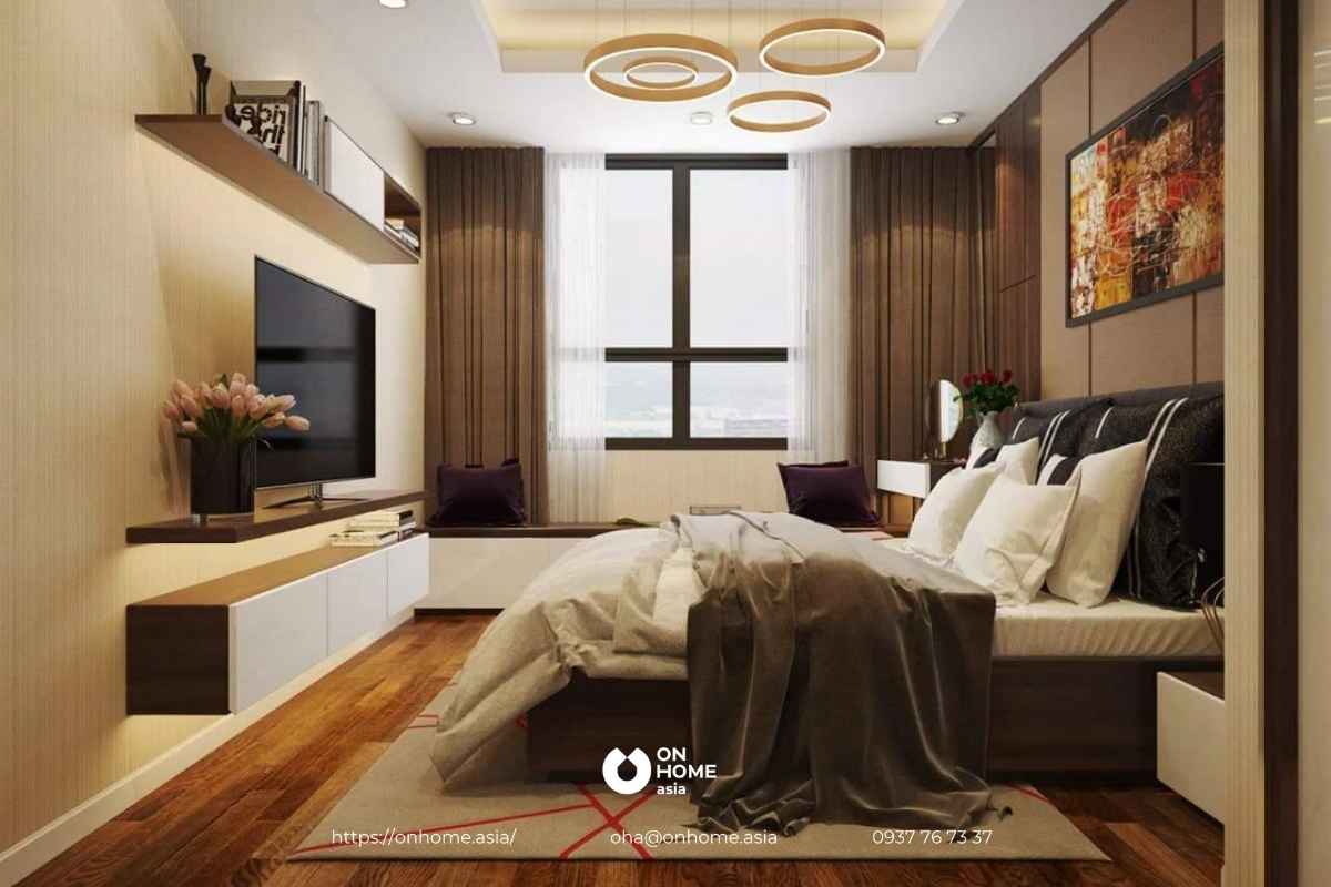 Thiết kế phòng ngủ 15m2 theo phong cách hiện đại