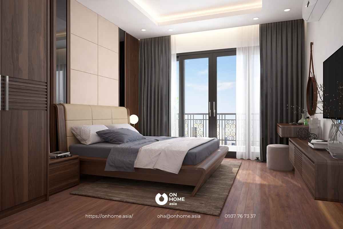 Ánh sáng quyết định không gian phòng ngủ rộng rãi