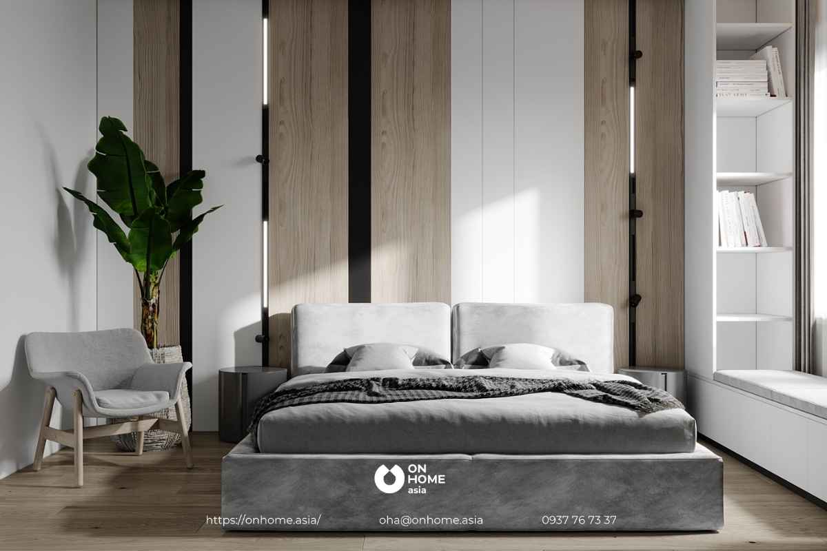 Thiết kế phòng ngủ 15m2 cho vợ chồng