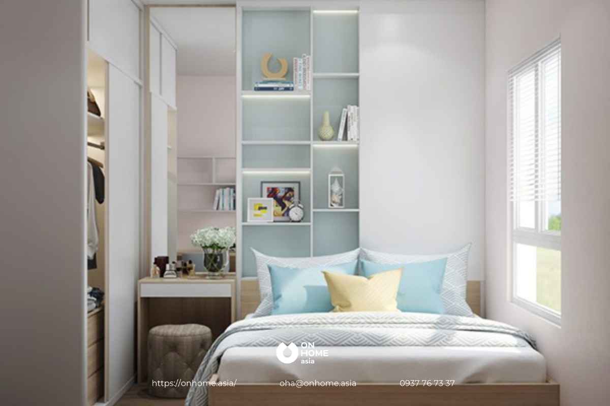 Thiết kế phòng ngủ 15m2 cho vợ chồng