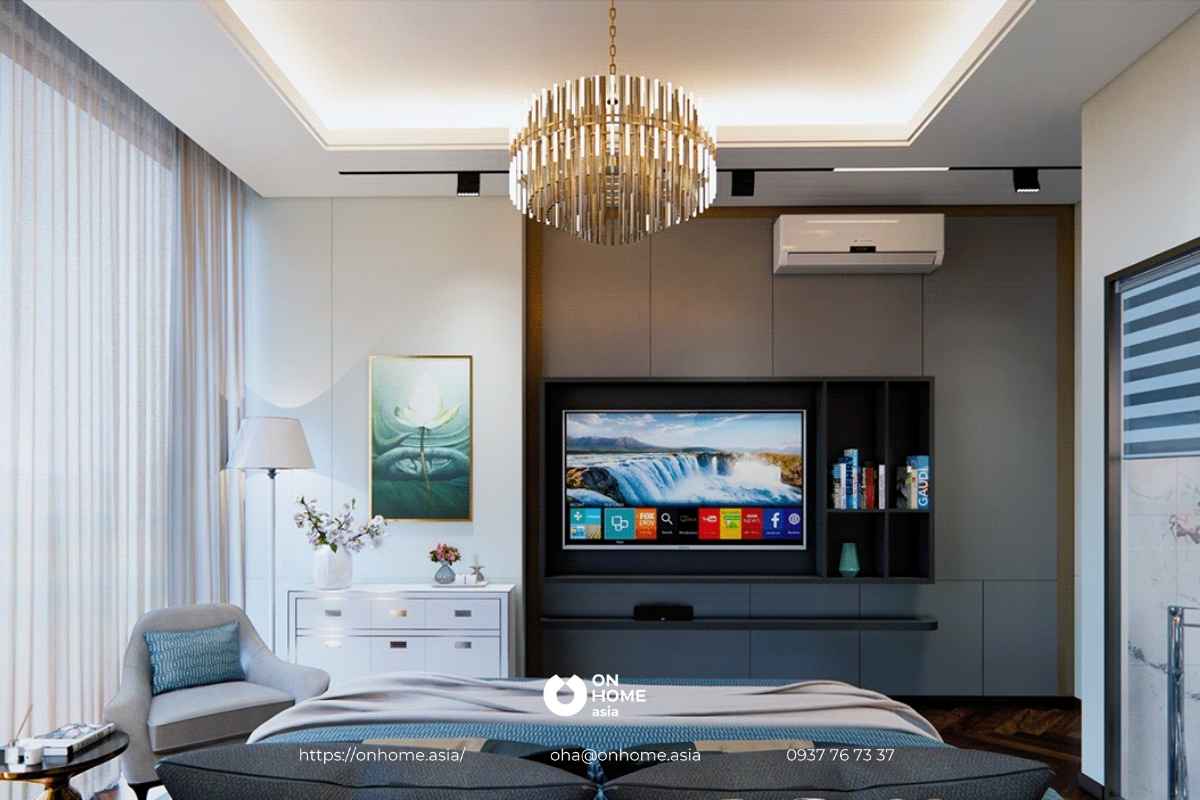 Thiết kế phòng ngủ 15m2 theo phong cách hiện đại