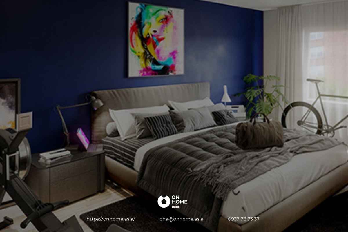 Thiết kế phòng ngủ đẹp 15m2 theo phong cách Urban