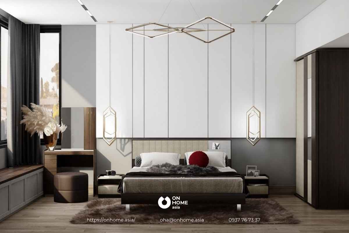 Chọn giường ngủ sang trọng cho phong cách hiện đại