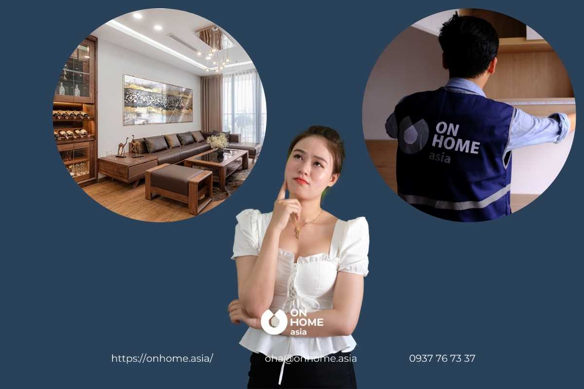 Lựa chọn đơn vị thiết kế thi công nội thất gỗ Óc Chó