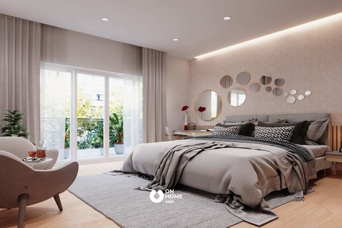 thiết kế nội thất nhà đẹp dành cho phòng ngủ