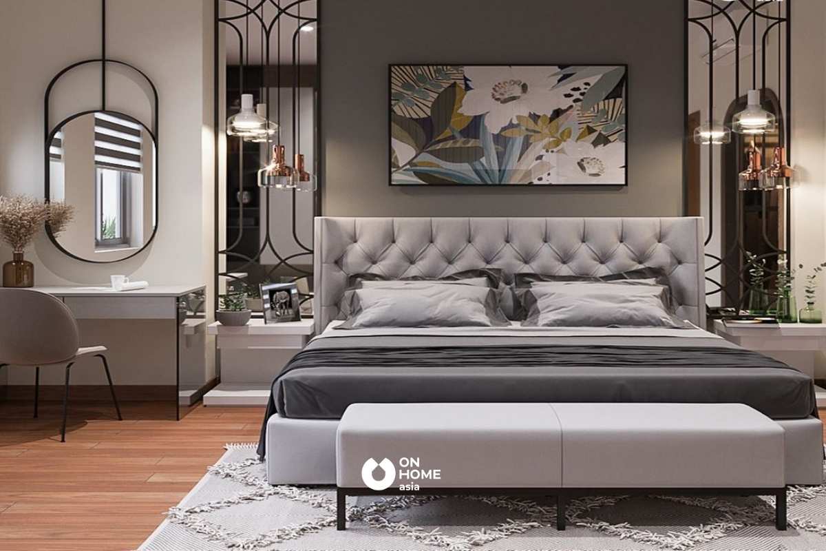 Phòng ngủ nhà chị thúy ở Sun Casa