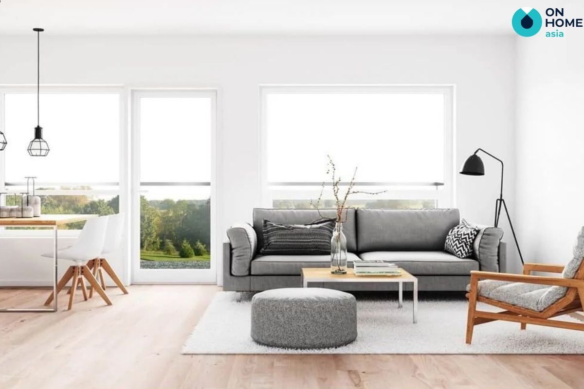 Thiết kế nội thất theo phong cách Organic