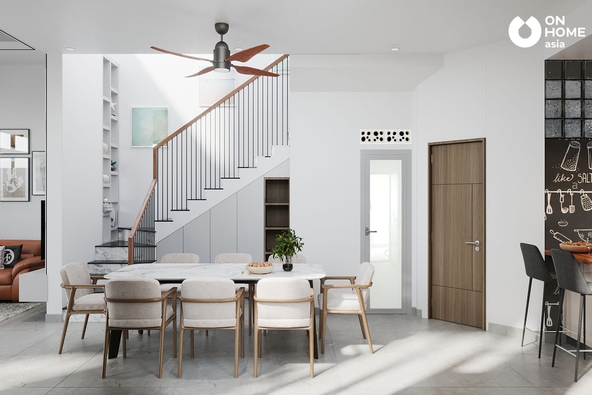 Interior of 3 bedroom townhouse kitchen