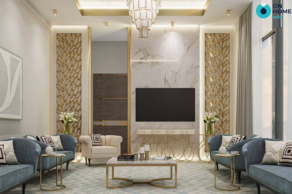 Thiết kế nội thất theo phong cách Luxury