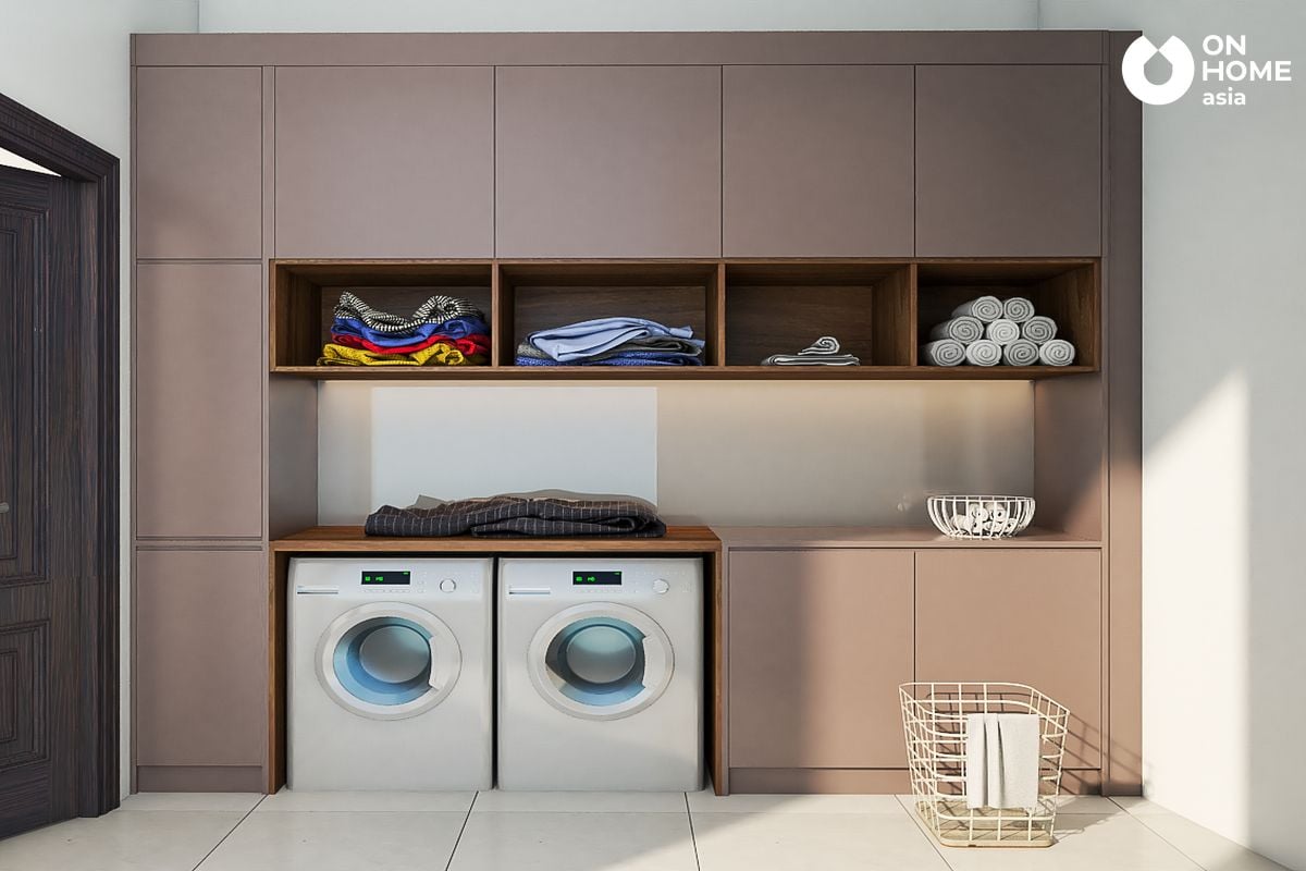 Interior design of Mr. Trung Tuyen's laundry room