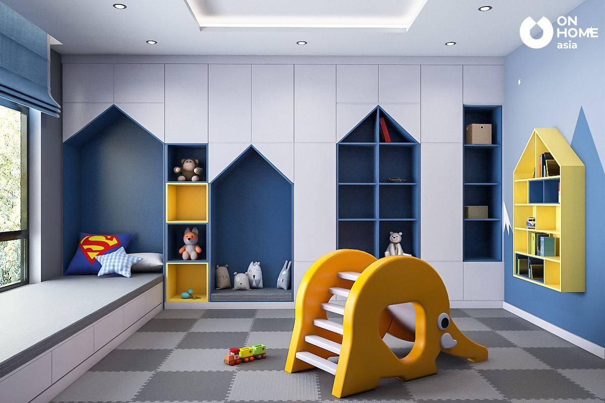 Design bedroom furniture for children of Mr. Trung Tuyen 