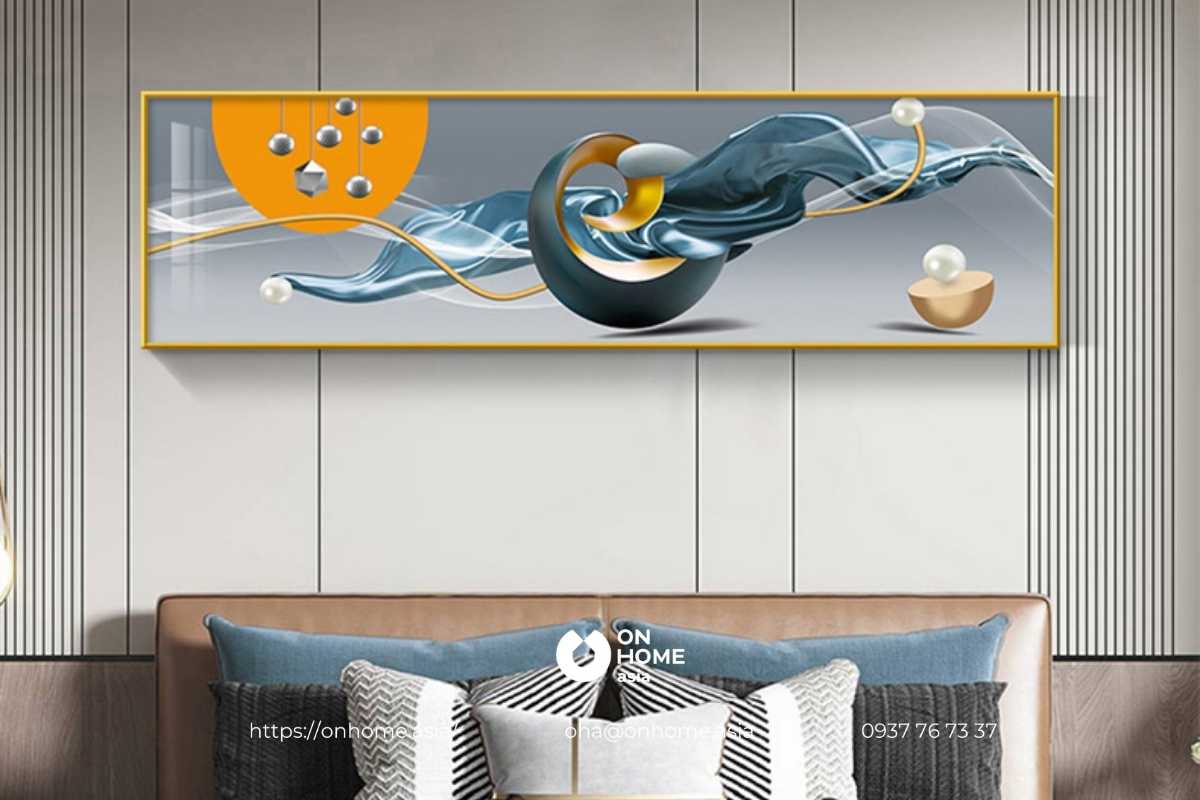 Tranh treo đầu giường ngủ hiện đại