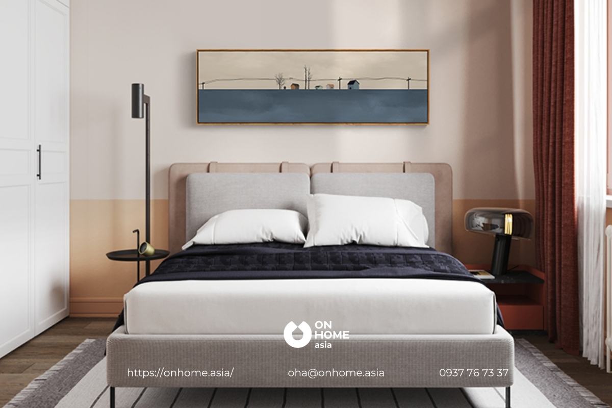 Tranh canvas trang trí phòng ngủ đẹp