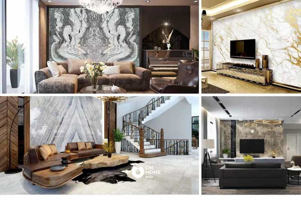 Đá là vật liệu kiến trúc được ứng dụng trong đa dạng không gian