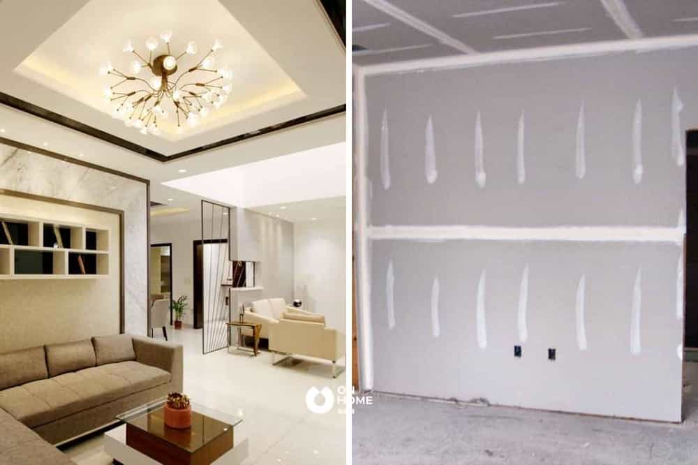 Ứng dụng của thạch cao trong nội thất