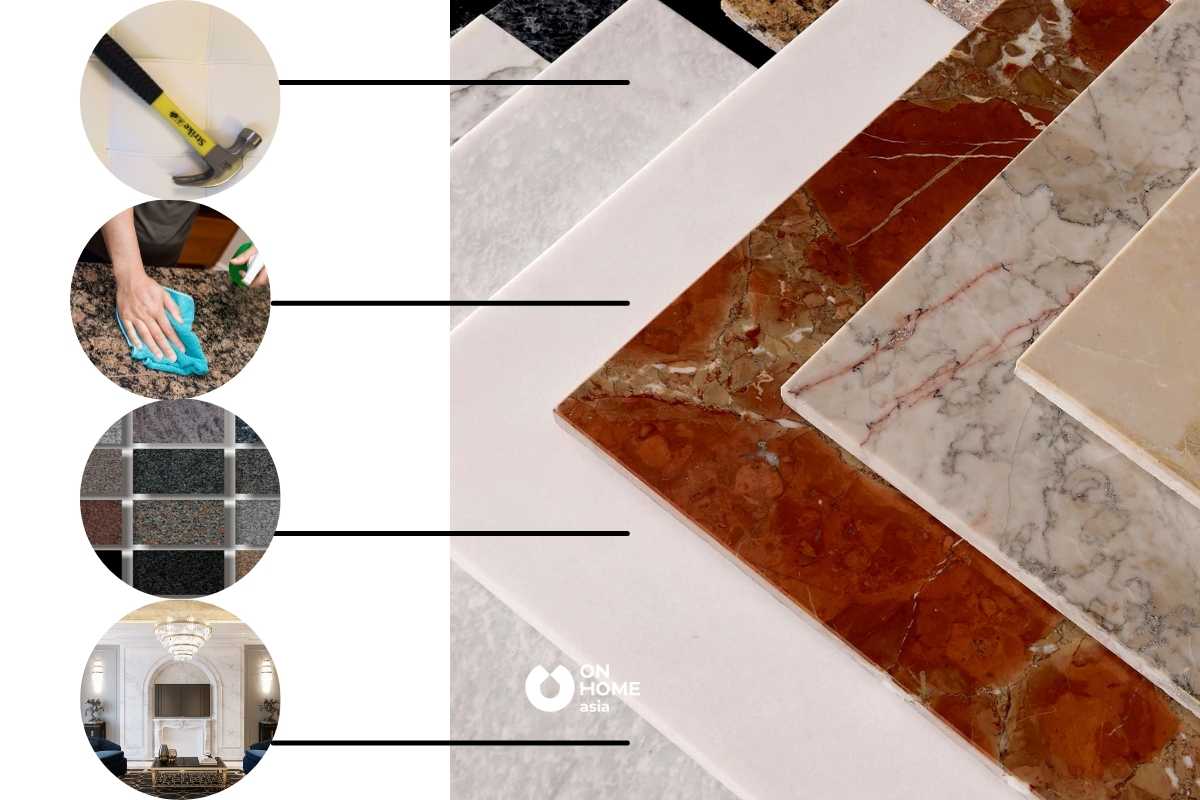 Vật liệu trang trí nhà ở bằng đá