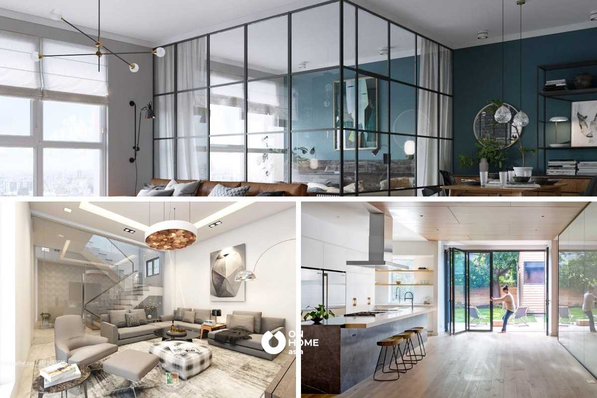 Vật liệu bằng kính được ứng dụng trong nhiều hạng mục&nbsp;