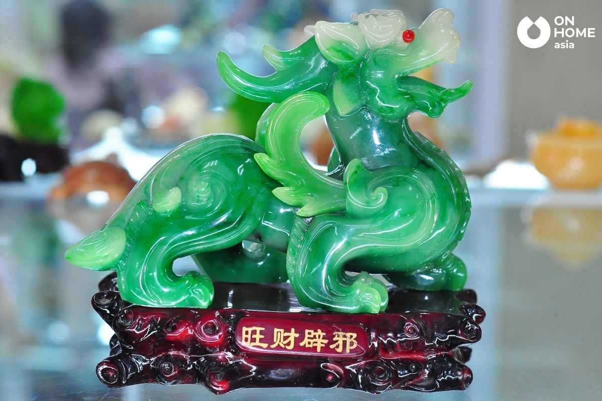 Vật phong thủy màu xanh ngọc bích cho người tuổi Mão