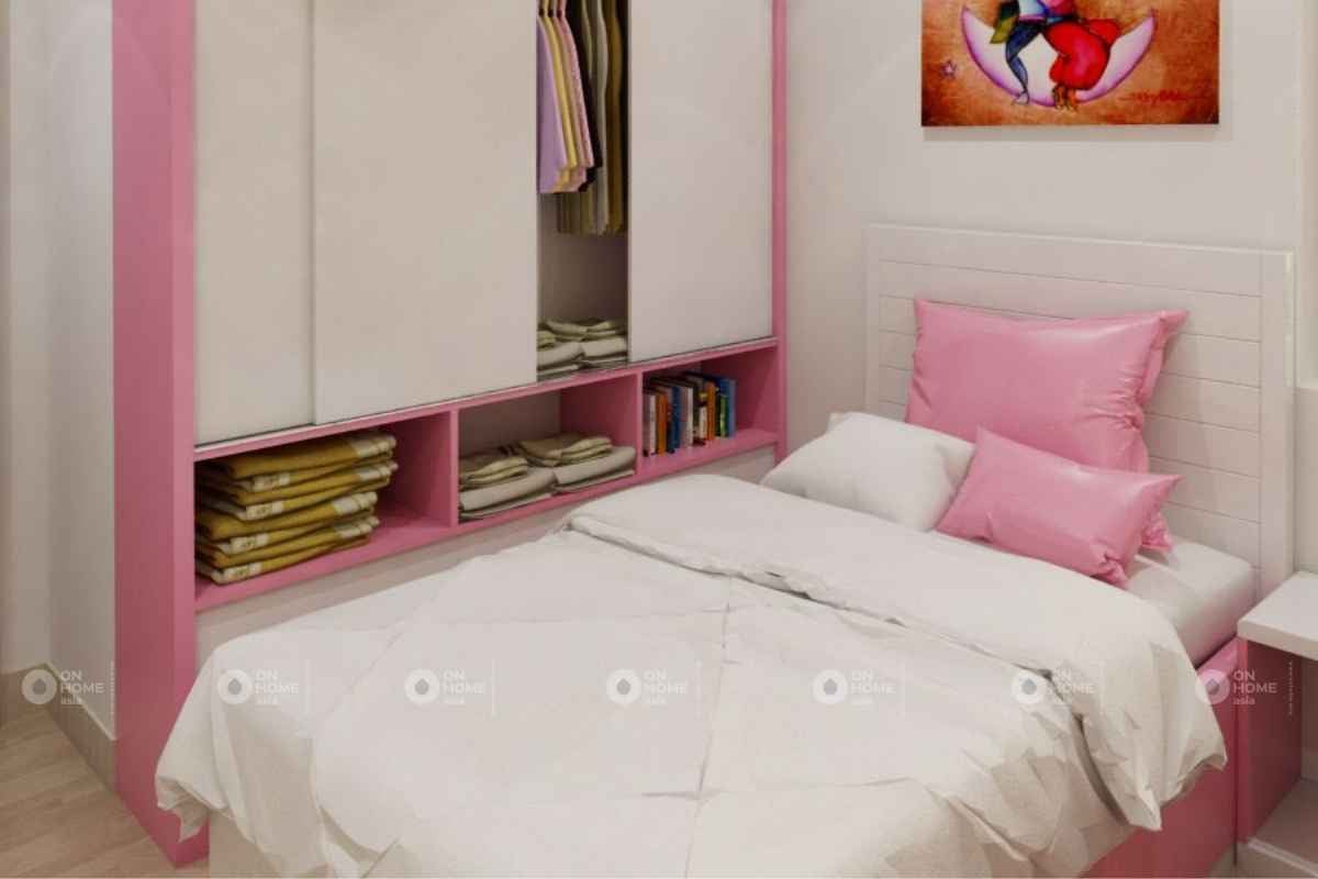 Phòng ngủ màu hồng tuyệt đẹp: Từ những chiếc rèm cửa đến tấm vải phủ giường, mọi thứ đều được trang trí bằng màu hồng tuyền hảo, tạo nên một không gian ấm cúng và lãng mạn. Hãy khám phá hình ảnh này để cảm nhận sự đẹp đẽ của phòng ngủ màu hồng tuyệt đẹp!