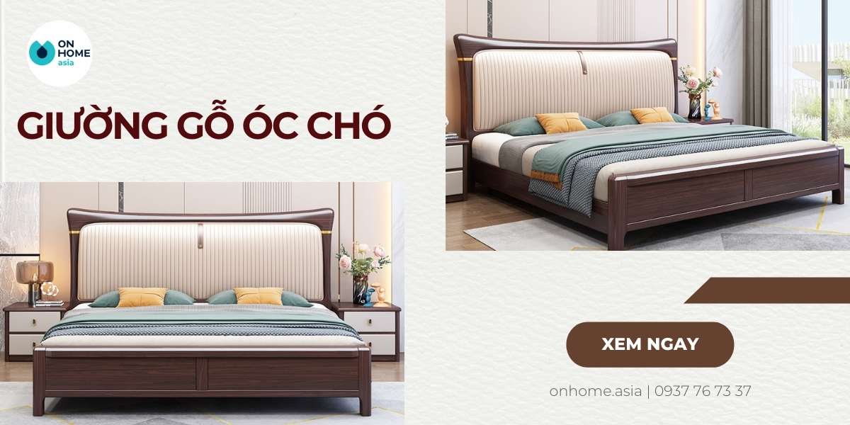 Giường gỗ Óc Chó | 150+ Mẫu thiết kế giường ngủ đẳng cấp và sang trọng