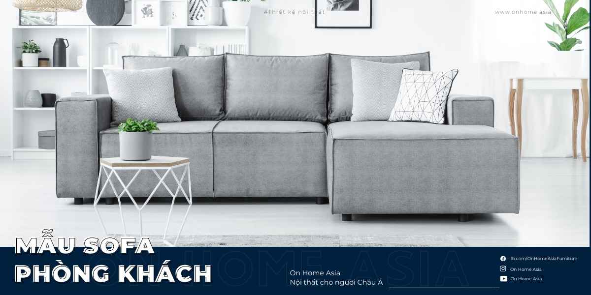 mẫu Sofa phòng khách hiện đại